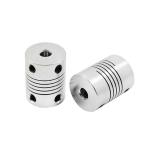 Aluminum Alloy Cnc Stepper Motor D19l25 Flexible Shaft Coupling