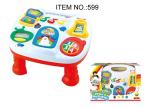Kids 15 " Educational Music Piano Infant Baby Toys W / Mic Cymbal Drum 7 Keys