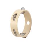BeBe 15cm Wooden Musical Toys Handbell Wooden Tambourine Baby