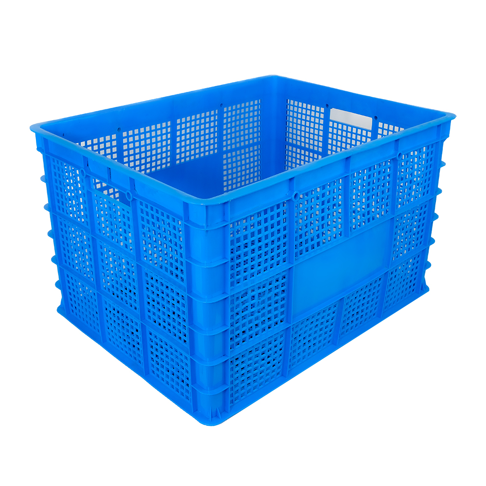 Food Grade Basket for Vegetable Supermarket Customized Logo Stack Basket