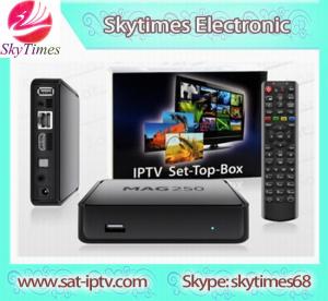 Quality MAG250 IPTV Linux IPTV MAG 250 SMART TV BOX wholesale