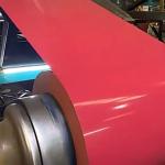 Mid Hard Color Coated Steel Coil 1000mm 1250mm Steel Galvanized Coil