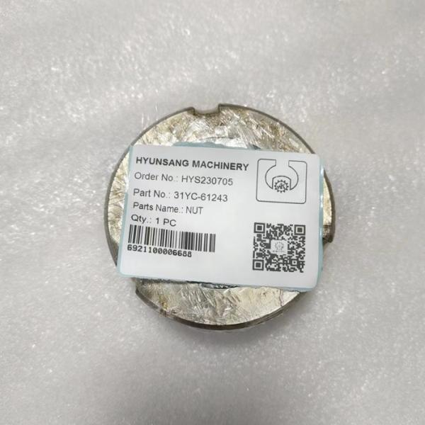 Hyunsang Parts Construction Machinery Nut Lock 31YC-61243 For R200W7 R210LC7
