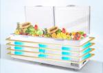 Big Capacity Deep Chest Freezer Double Door Deep Freezer Quick Freezer Chest 850