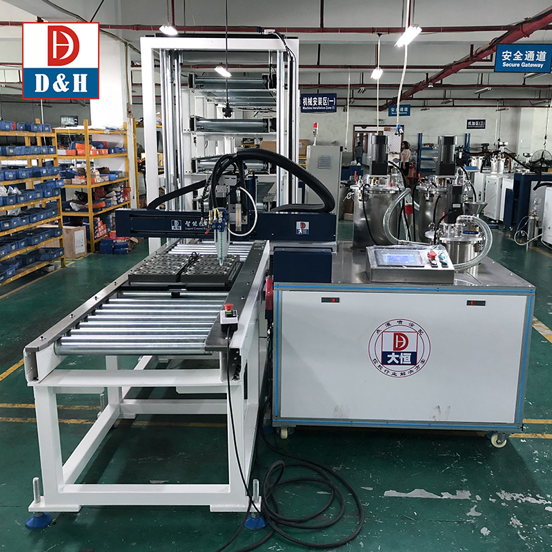 500 KG XYZ Resin And Hardener Dosing System AB Glue Dispensing Potting Machine