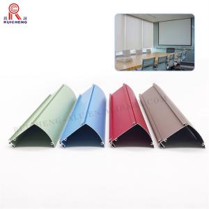 Quality T4 Aluminium Curtain Rail Track V ersatility 6000 Series 8.5mm Height wholesale