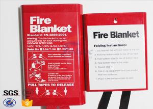 Quality Flame Retardant Fabric Fiberglass Fire Blanket for Thermal Heat Protection wholesale