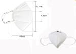 Disposable Protective Kn95 Face Mask / 4 Ply Anti Virus Ffp2 Respirator