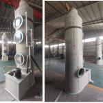 PP Stainless Steel Wet Scrubber Spray Tower for Customized Acid Alkali Waste Gas