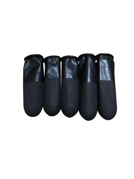 Cheap Static Dissipative ESD Finger Cots Powder Free Fingertip Textured Surface for sale