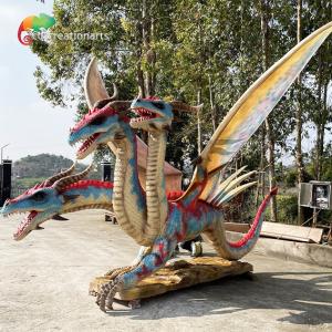 Quality Artificial Animatronic Dragons For Theme Park Decoration wholesale