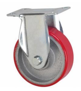 Quality 4 Inch Iron Casters Polyurethane Caster Wheel wholesale