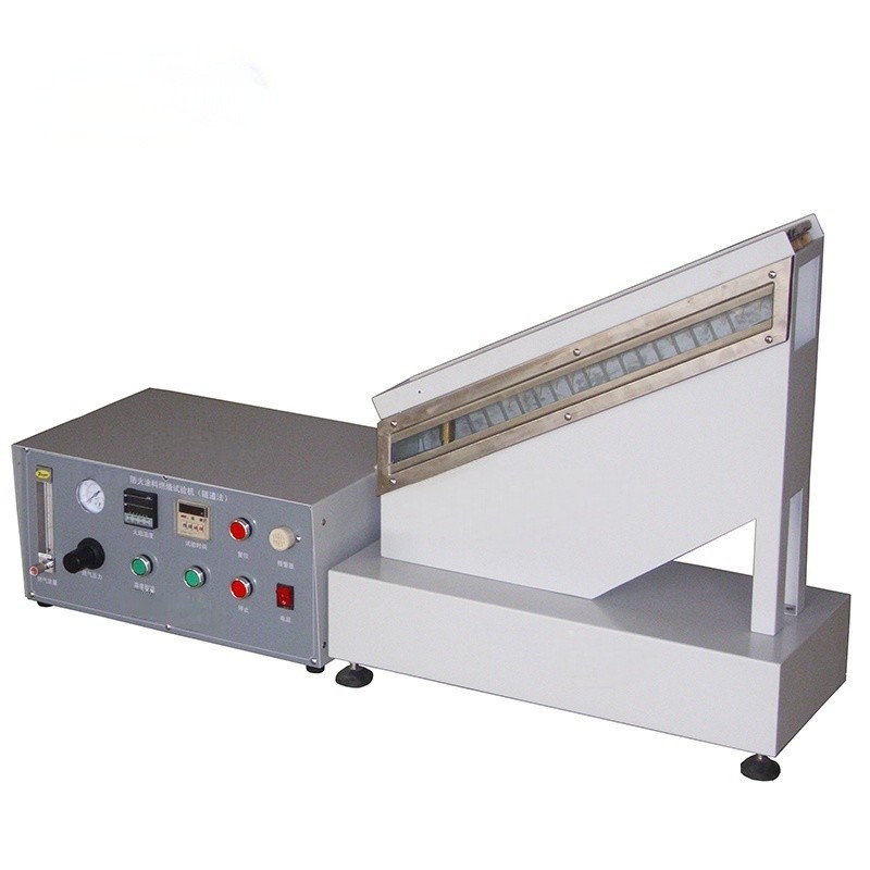Small Scale Paints Fire Testing Equipment 2 Feet Tunnel Flammability Tester