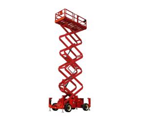Quality 52ft Height Lift Four Wheel Drive Electric Mini Scissor Lift GETSR1623 wholesale