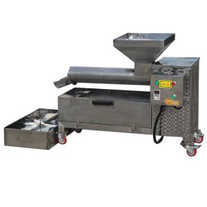 Quality 304 Stainless Steel 50kg/H Seperting Beeswax Machine honey &amp; wax screw press wholesale