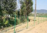 Powder Coated Curved Welded Wire Mesh Fence Perimeter Garden Fence