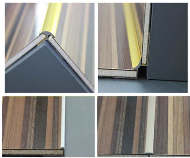 aluminium cladding wall panel trim