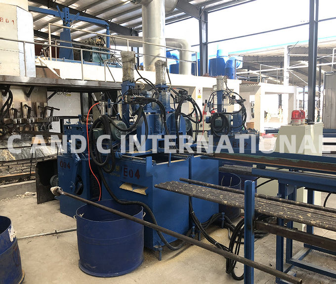 Touch Control 2500kgs 80KW Brass Rod Production Line