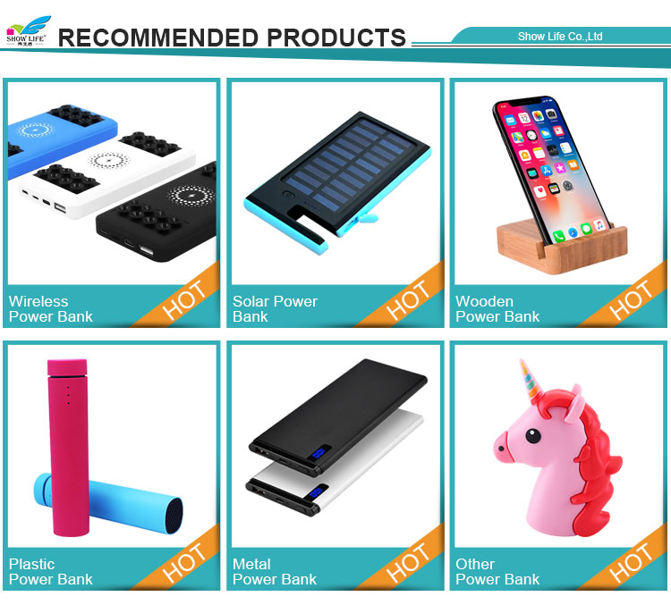 DC5V 3A 10000mah Quick Charging Power Bank UN38.3