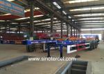 JOST 28ton Shipping Container Semi Trailer 40ft Flatbed Semi Trailer With ABS