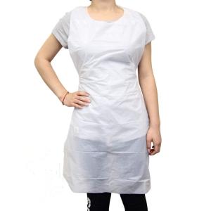 Quality EN13432 Biodegradable Aprons , Disposable Plastic Aprons For Adults wholesale