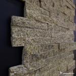 Natural Stone , Yellow Granite Tiger Skin Quartzite Ledge Stacked Stone
