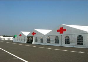 Quality Water Resisitant Hospital Emergency Tent White Heavy Duty Steel Frame Canopy wholesale