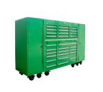 Workshop Metal Heavy Duty Stainless Steel Garage Tool Cabinet with Moveable