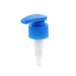 Colored Screw Lotion Pump 28/410 Flat Nozzle Ribbed Press Type Lotion Pump
