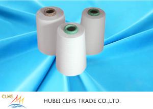 Quality Dyeing Tube Ring Spun Polyester Yarn High Strength 40s / 2 Counts Single Yarn Twist wholesale