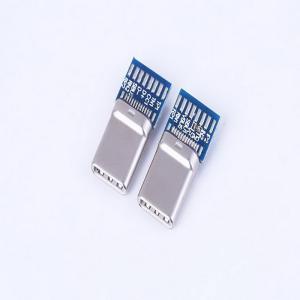 Quality USB Type-C Male Extension Type With Wire Clip 16 Solder Spot 10NF Capacitor wholesale