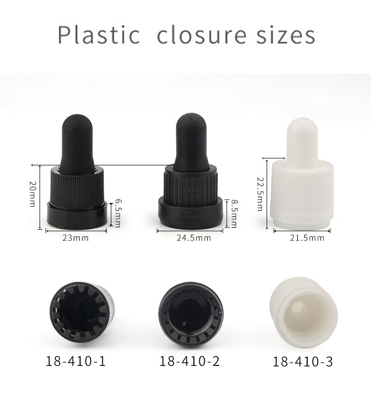 13 415 Gold Pressing Dropper Plastic Bottle Dropper Straw Anodized