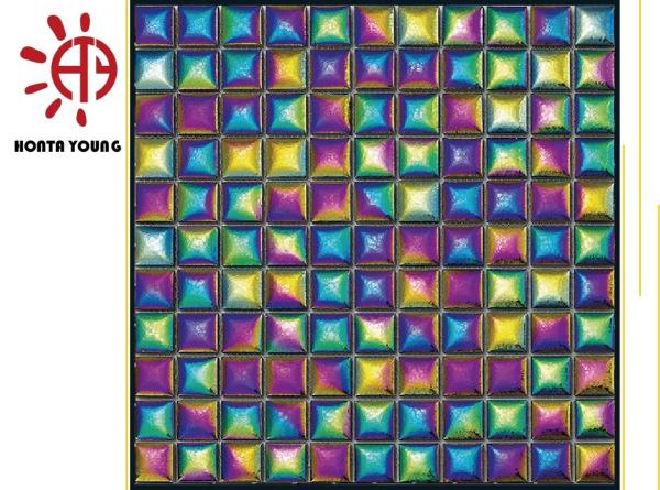 HTY - TRB 300 Low Price Swimming Pool Mosaic Ceramic Tiles
