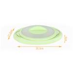 1600ml Wholesale Kitchenware Food Grade Collapsible Foldable Silicone Steamer