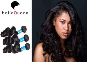 Quality 10 inch - 30 Inch Tangle Free Malaysian Loose Wave Virgin Hair With Full Cuticle Intact wholesale