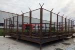 Steel Structure GSM Antenna Tower Q345 Q235 For Mobile Transmission