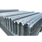Roadway Safety Hot Dippe Galvanized W Beam Highway Guardrail with Steel Fishtail