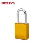 Safety Aluminum Padlocks Shackle Corrosion Resistance With Hardened Steel