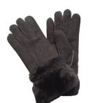 Professional Factory Winter Cheap Sex Girls gloves leather with Fur cuff