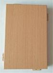 Sound Deadening ISO14001 6.0mm Aluminium Wood Panel PPG Coating Heat Insulation