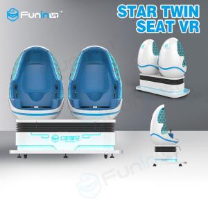 Quality Star Twin Seat 9D Virtual Reality Cinema Simulator For Kids Park wholesale
