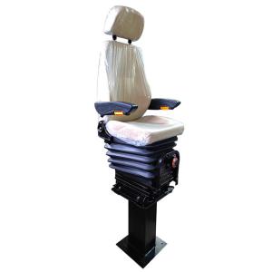 Quality Patrol Boat Mechanical Suspension Seat White Marine Suspension Seats wholesale