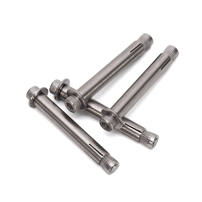 3/8 ISO Standard Brown 304 Stainless Steel Hex Inner Expansion Screw Built-in Bolt Explosion M6M8M10M12 with Customized Sizes
