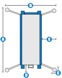 300Kg Loading Triple Mast Construction Work Platform With 10m Lifting Height