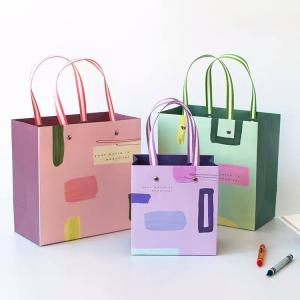 Quality Christmas CMYK 32x11x25cm 40g Non Woven Bags Are Eco Friendly wholesale