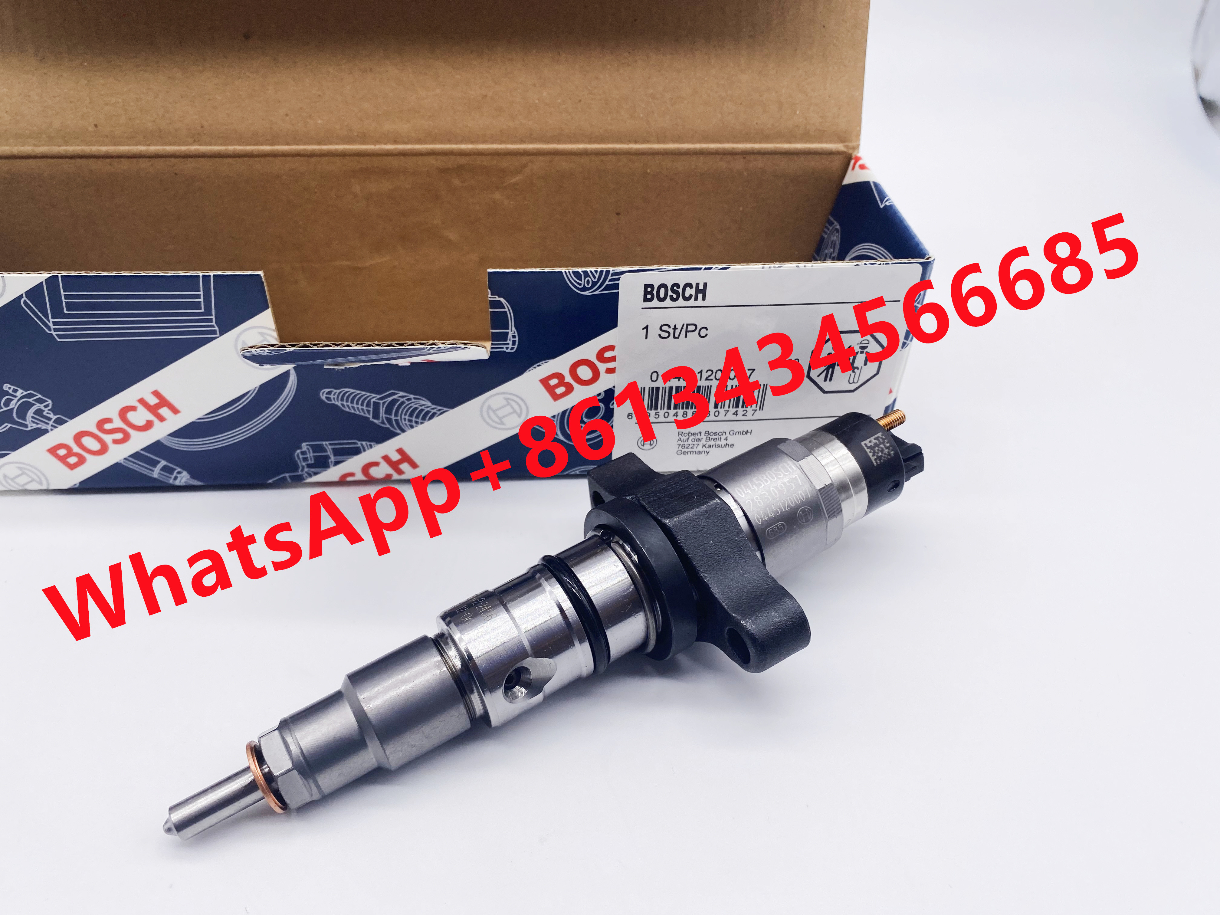 Common Rail Bosch Diesel Fuel Injector 0445120007 For 12.0 Cummins