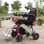 Lightweight Folding Electric Wheelchair 6km/H 100KG Load