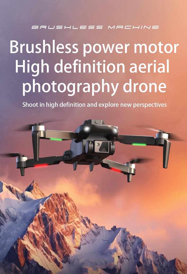 Mini Drone with 1080P Video Recording Camera 12 Minutes Flying Time 100 Meters Flying Distance Profissional FPV RC Drone