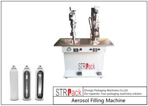 Quality Electronic Control Aerosol Filling Machine , Bag On Valve Filling Machine wholesale
