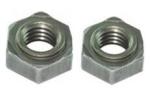 DIN928 Square Weld Nut / Automobile Industry Stainless Steel Nuts Four Angle